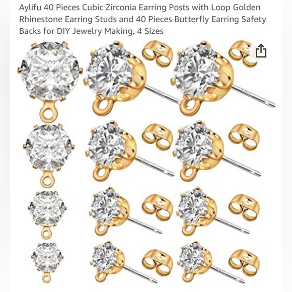 Hand Crafted 🎄 Holiday Ball Dangle Earrings - Picture 6 of 8